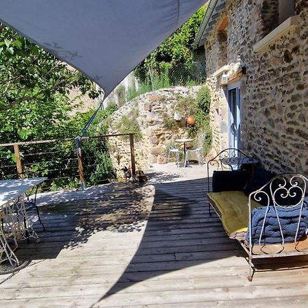 La Maison Du Vigneron Auzon Esterno foto